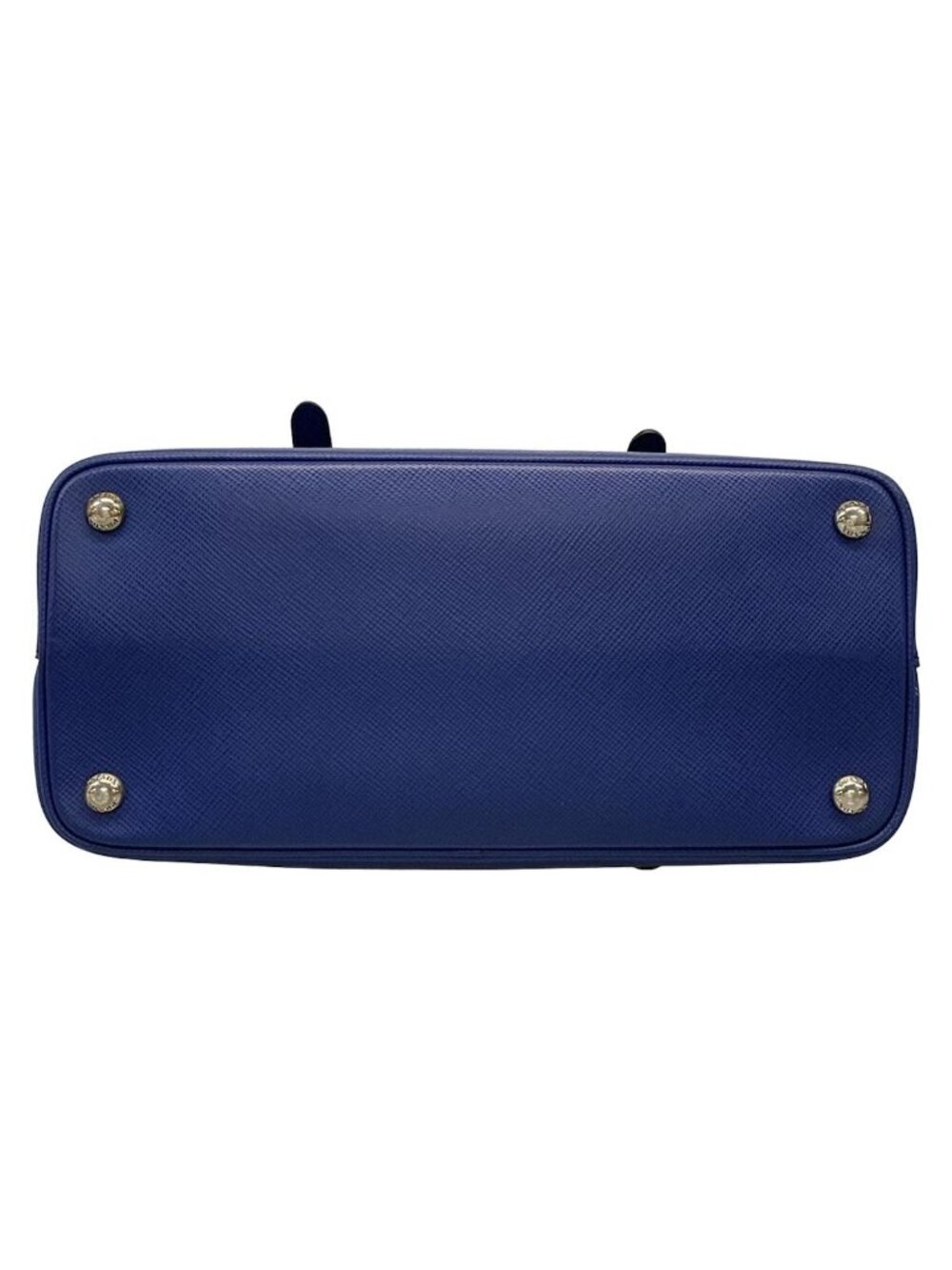★SOLD★ Prada Tote Blue Leather - Picture 5 of 15